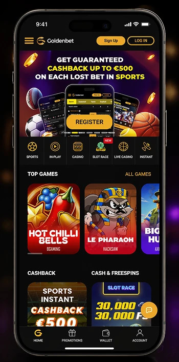 Goldenbet app mobile access